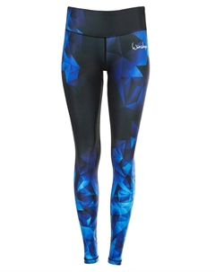 Спортивные брюки Skinny Workout Pants AEL102, цвет Blue/Navy Winshape