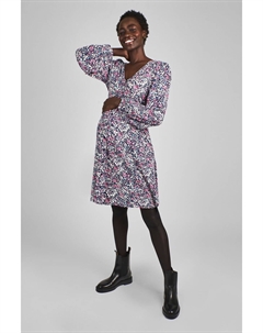 Платье для беременных с цветочным принтом на пуговицах, синий Jojo maman bébé