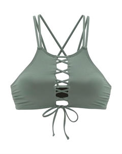 Топ бикини Bralette Bikini Top Perfect, оливковый Bench