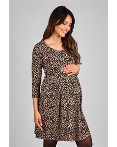 Платье из джерси для беременных и кормящих мам, черный Jojo maman bébé