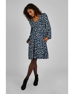 Платье для беременных с цветочным принтом на пуговицах, синий Jojo maman bébé