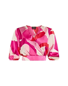Блуза Blouse, цвет Pink/Pastel pink/Dark pink Faina