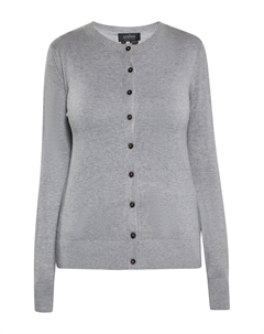 Кардиган BLACK LABEL Knit Cardigan, цвет mottled grey Usha