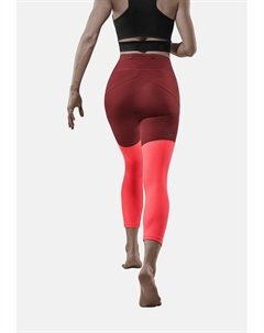 Тайтсы женские для бега двухцветные, мультиколор Cep