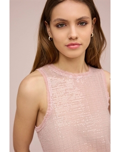 Безрукавка с пайетками, розовый Next