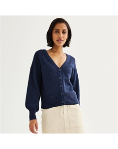 Женский кардиган на пуговицах, цвет Velocity Blue Sonoma goods for life