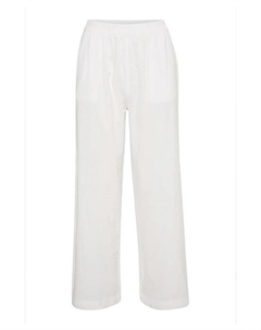 Широкие брюки с завышенной талией, белый Kaffe