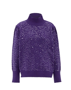 Свитер Sweater, темно-фиолетовый Faina