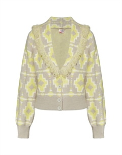 Кардиган Knit Cardigan, серый Izia