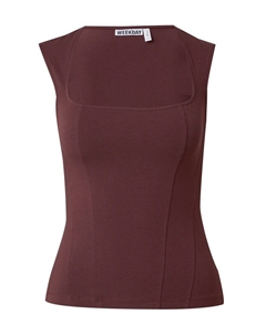Топ Top Elin, бордовый Weekday