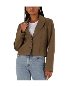 Короткий пиджак для женщин, коричневый Y.a.s