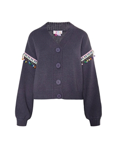 Кардиган Knit Cardigan, базальтовый серый Izia