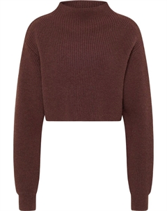 Свитер Sweater, темно-коричневый Izia