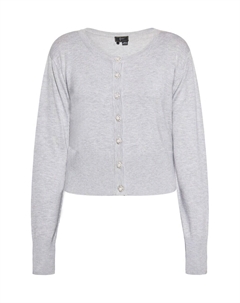 Кардиган Knit Cardigan, серый Faina
