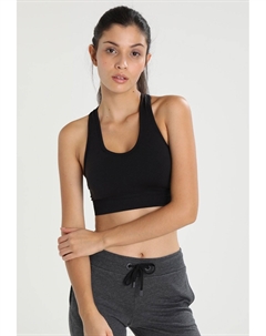 Спортивный бюстгальтер со средней поддержкой, черный Only play