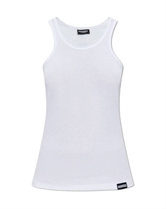 Топ нижнего белья на бретелях, белый Dsquared2