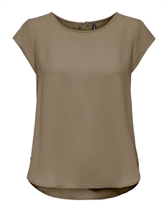 Блуза Blouse ONLVIC, коричневый Only