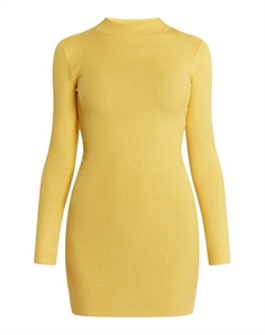 Платье Knitted dress Biany, цвет yellow gold Mymo