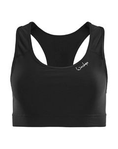 Спортивный бюстгальтер со средней поддержкой, черный Winshape