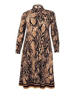 Платье Dress, коричневый Yoek