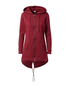 Худи Zip-Up Hoodie, красный Urban classics