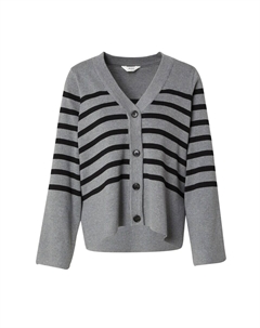 Кардиган Knit Cardigan OBJEster, цвет mottled grey Object