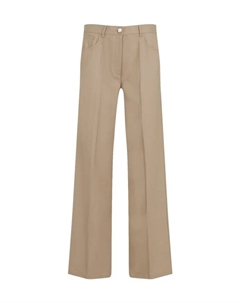 Нейтральные брюки женские AW24, бежевый Theory