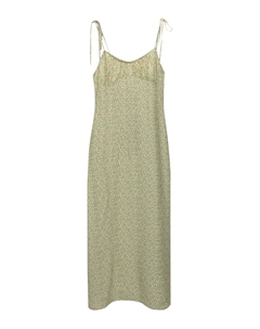 Платье Summer Dress, зеленый/пастельно-зеленый Pull & bear