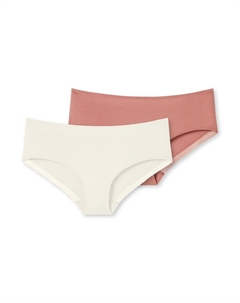 Шорты Boyshorts Cotton Lace, бежевый/оранжевый Schiesser