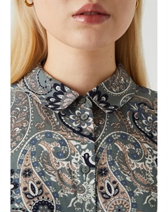 Рубашка VMSIMPLY EASY LONG SHIRT, оливковый Vero moda