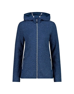 Толстовка на молнии Fix Hood 32H5696, синий Cmp