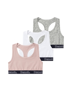 Бюстье, цвет rose,/weiß/grau meliert Bench