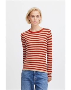 Свитер Strick IHMAFA LS12 20119238, коричневый Ichi