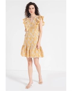 Платье Curima с цветочной вышивкой Y A S, белый Y.a.s