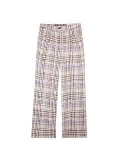 Брюки со складками спереди Loose fit Pleat-Front Pants, лавандовый Scalpers