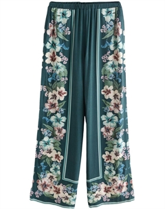 Широкие брюки, изумрудный Next