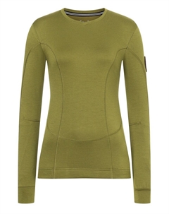 Лонгслив Merino Fahrradtrikot, оливково зеленый Super natural