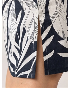 Летнее платье 4UB002, цвет Night blue/White Quiosque