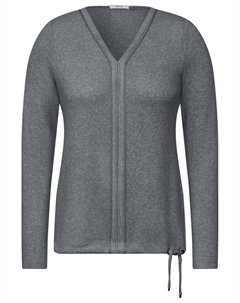 Лонгслив Shirt, серый Cecil