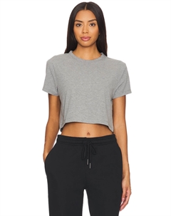 Почти пятничная укороченная футболка, серый Cuts