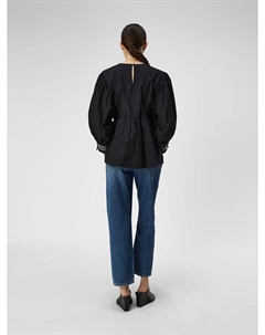 Блузка с коротким рукавом Blouse Ali, черный Object