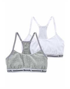 Бюстье, цвет weiß, grau meliert Bench