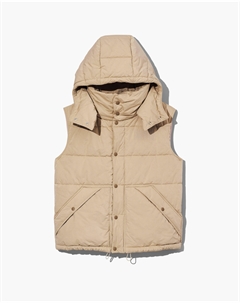 Свободный стеганый жилет, бежевый Marc jacobs