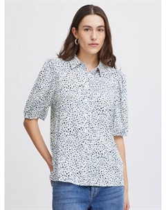 Блузка ихая, голубой Ichi