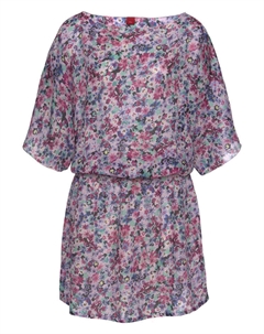 Туника Chiffontunika, цвет rosa-geblümt S.oliver