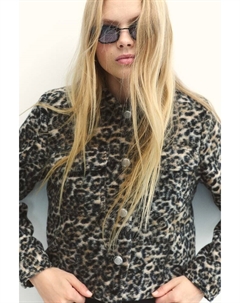 Куртка с матовой отделкой, бежевый H&m