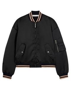 Бомбер с логотипом, черный Palm angels