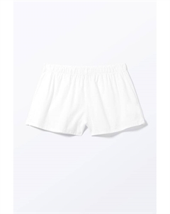 Фланелевые шорты боксеры, белый Monki