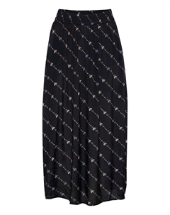 Юбка макси Skirt Liro, черный Kaffe