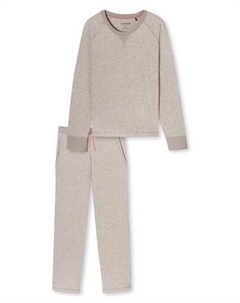 Пижамы повседневное ночное белье, бежевый Schiesser